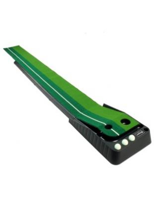 Golf Putting Trainer, Indoor / Outdoor Golf Auto Return Putting Trainer Mat, Dual-Track ProEdge Indoor Putting Green