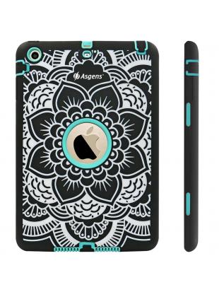 Asgens iPad Mini Case,iPad Mini 2 Case,iPad Mini 3 Case,Adela Shop Ultra Slim Fit Bumper Hard Case 3in1 Shockproof for A