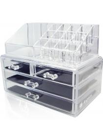 Asgens Makeup Jewelry Cosmetic Organizer - Great for Organizing your Lipstick Nail Polish Makeup Brushes Set Holder keep