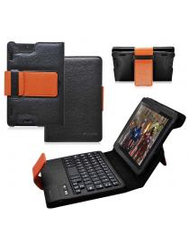 Asgens Tablet stand Leather for Amazon kindle Fire HDX 7 keyboard case bluetooth