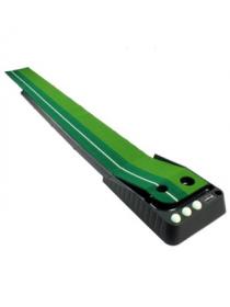 Golf Putting Trainer, Indoor / Outdoor Golf Auto Return Putting Trainer Mat, Dual-Track ProEdge Indoor Putting Green