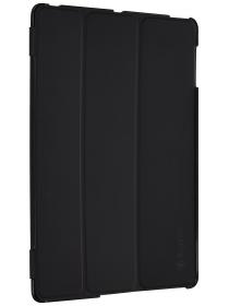 Asgens Leatherette Case Cover for iPad mini (Built-in magnet for sleep/wake feature) (Black) 