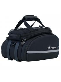 Asgens Cycling Bicycle Bike Pannier Rear Seat Bag Rack Trunk with Shoulder Bag or Handbag
