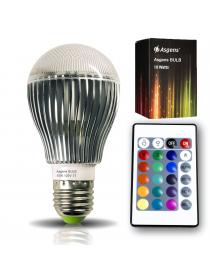 The Original Kuler Asgens - 10-Watt Color Changing LED Light Bulb with Remote Control - Powered b...