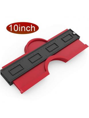 Asgens Plastic Contour Gauge Duplicator, 10 Inch Profile Gauge Measure Ruler Contour Duplicator